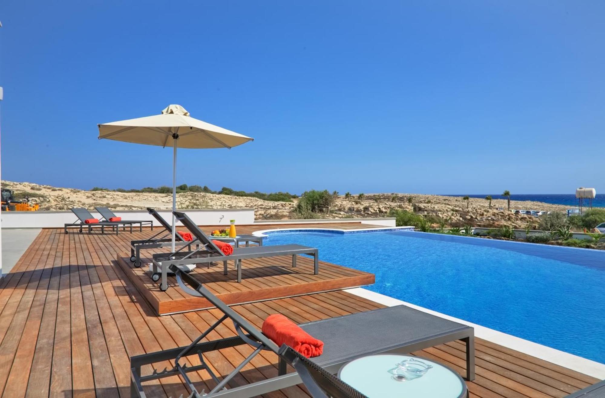Beachfront Luxury Villa Idania Ayia Napa Luaran gambar