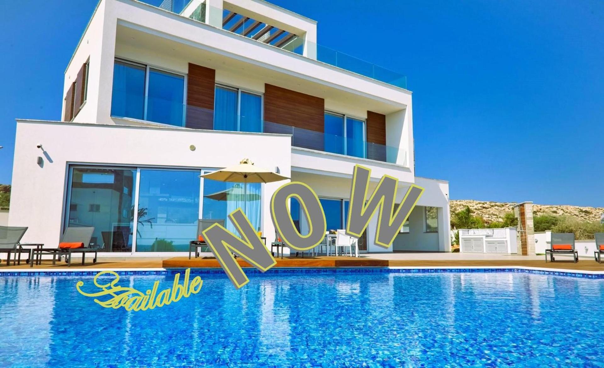 Beachfront Luxury Villa Idania Ayia Napa Luaran gambar